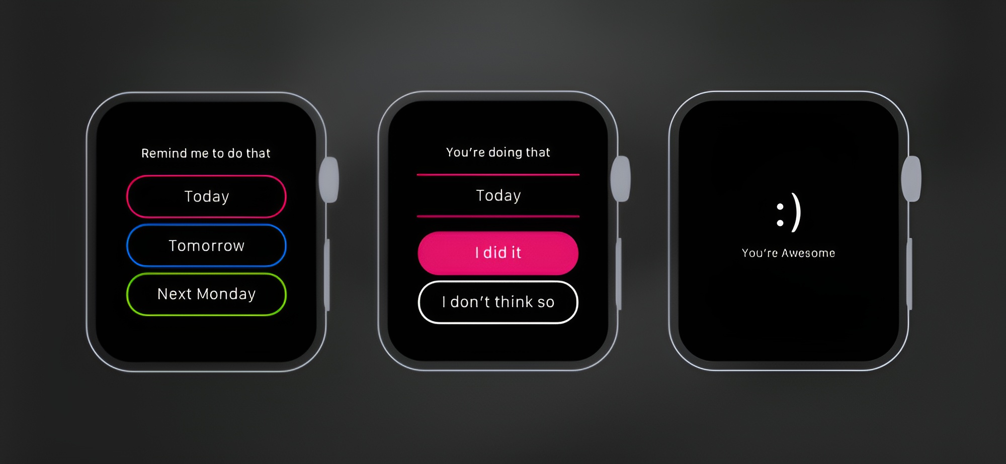 Apple watch mockups